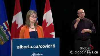 Hinshaw details protocols for outbreak control at Alberta care facilities