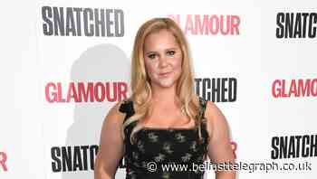 Amy Schumer takes her toddler for socially-distanced visit to her father