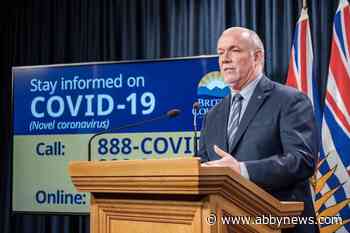 John Horgan extends B.C.’s state of emergency for COVID-19