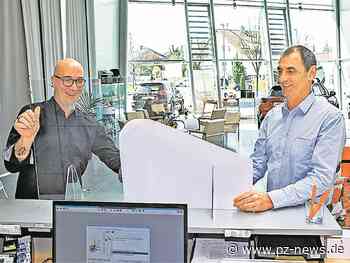 Spuckschutzscheiben mit Hochdruck geschnitten - Wirtschaft - Pforzheimer Zeitung