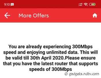 ACT Fibernet Extends Up to 300Mbps Speeds, Unlimited FUP Benefits, to April 30