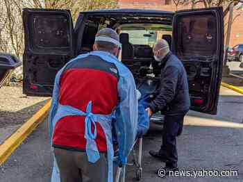 I followed New York City 'deathcare' workers as they collected the bodies of people killed by the coronavirus, and I saw a growing, chaotic, and risky battle
