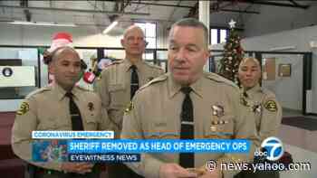LA County supervisors vote to remove sheriff as head of emergency ops