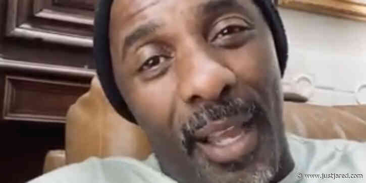 Idris Elba Says He's Past the Quarantine Period, But Still Can't Go Home - Watch! (Video)