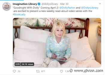 Dolly Parton to host "Goodnight with Dolly" storytime  every Thursday starting April 2