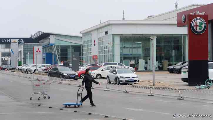 Auto sales drop in March as coronavirus hits demand, output