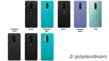OnePlus 8 Series Leaked Case Renders Tip New Sandstone Case Colours and a Nylon Variant