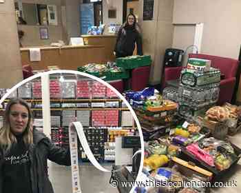 Woman raises more than £3000 in heart-warming donation to the NHS