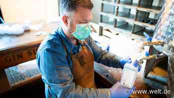 Wenn Firmen statt Gin plötzlich Desinfektionsmittel produzieren