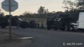 Road closed in Fresno County as standoff involving deputies underway