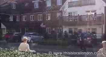 Sutton road throws  'social-distance party'  during UK lockdown