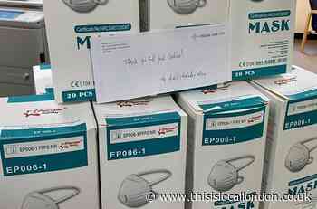 Pharmacy donate hundreds of masks to Croydon police