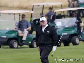 Republicans say impeachment distracted Trump from coronavirus. But the president golfed and held rallies during his trial while downplaying the virus for weeks.