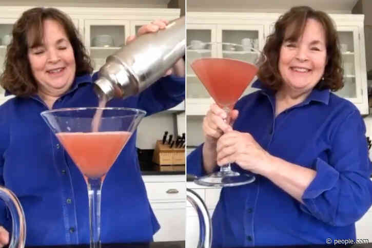 Watch Ina Garten Make a Giant Cosmo on Instagram: 'It’s Always Cocktail Hour in a Crisis'