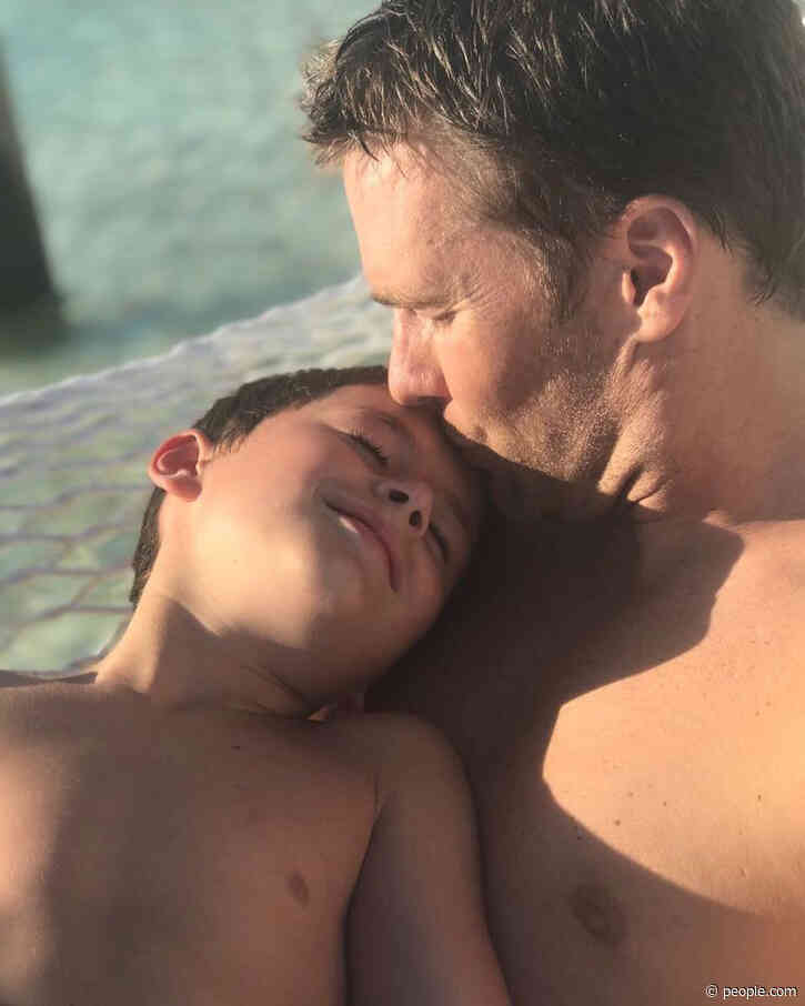 Tom Brady FaceTimes with Son Benjamin, 10, While Socially Distancing During Coronavirus Spread