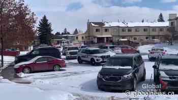 Red Deer emergency services surprise little boy on his birthday
