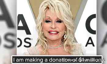 Dolly Parton announces she is donating $1M toward researching COVID-19