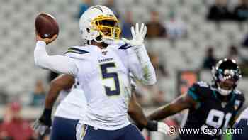 Lynn: Taylor in driver's seat to be Chargers' QB