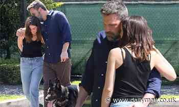 Ben Affleck looks like a lovestruck teen on stroll with Bond Girl Ana de Armas, 31 