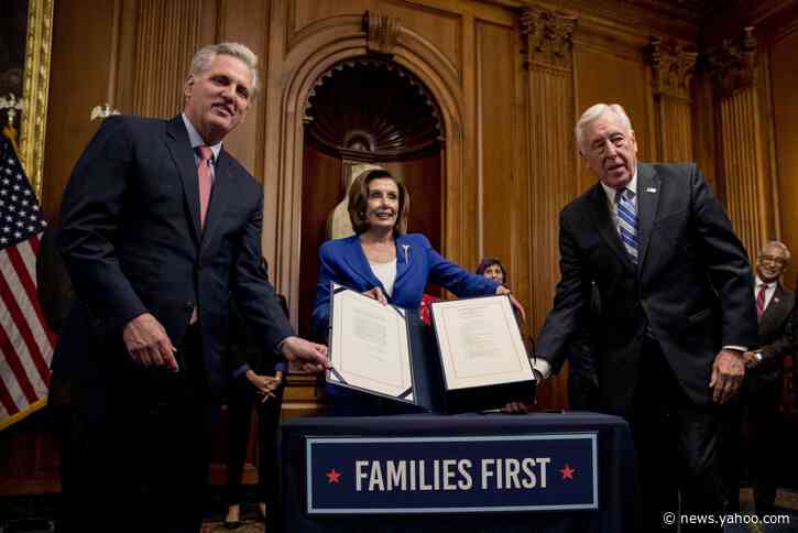 Pelosi sees infrastructure package similar to Trump $2T plan