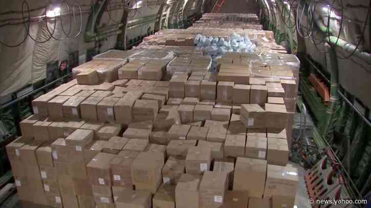 Russian plane with coronavirus medical gear flies to U.S. after Trump-Putin call