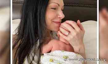Laura Prepon bundles up with her newborn baby boy in sweet Instagram post
