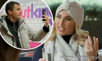Billie Faiers' husband Greg Shepherd playfully scolds wife over THAT flight to NYC