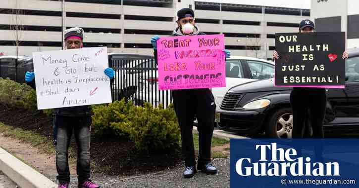 Amazon workers walk out over lack of protective gear amid coronavirus