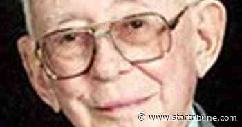 Elmer Trefethen, whose World War II service included the Battle of Okinawa, dies at 96