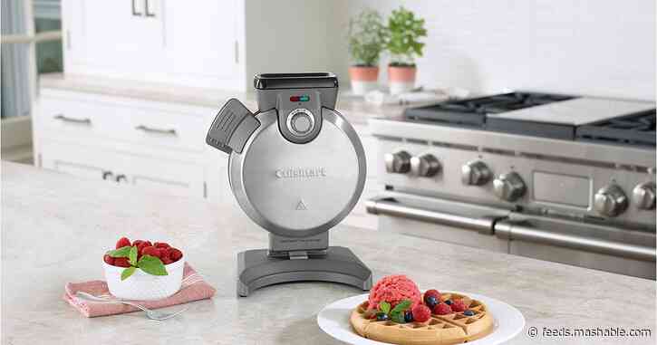 No morning commute? Use that extra time to make homemade waffles.