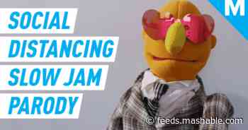 We made a social distancing slow jam with puppets