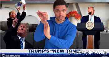 Trevor Noah Thinks Trump May Have Started Reading the News