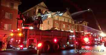 2 found dead, 1 hospitalized after fire at southwest Ottawa row home complex - Global News