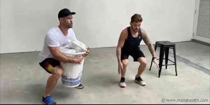 Chris Hemsworth Shares a Killer At-Home Workout - menshealth.com