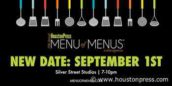 Houston Press Menu of Menus® 2020 Rescheduled Again For September - Houston Press