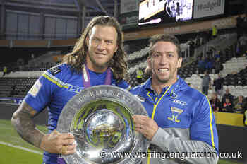 Warrington Wolves players posting #CelebrationChallenge pictures