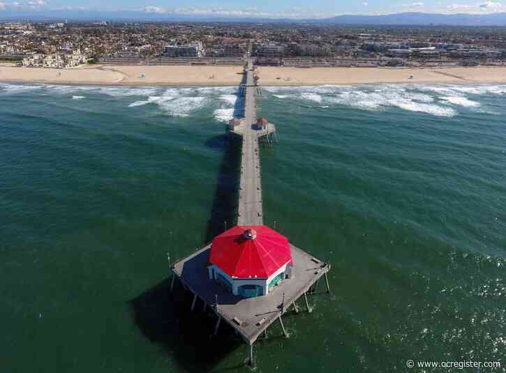 Look how eerily empty Southern California beaches have looked