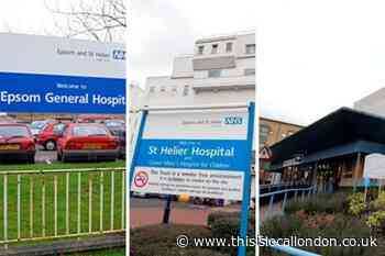 128 people in total have died of coronavirus across Croydon, Epsom, and St Helier hospitals