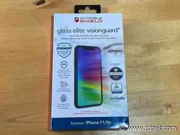 This screen protector protects your phone and your eyes, and also kills bacteria