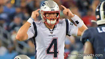 James White says Patriots are confident in Jarrett Stidham, Brian Hoyer at quarterback