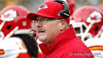 Reid prepping Chiefs' SB defense from basement
