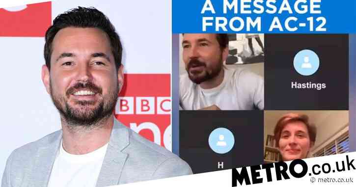Martin Compston and Vicky McClure share message from AC12 during coronavirus lockdown and urge fans to stay home