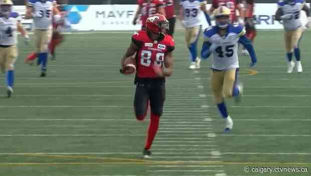 Stampeders receiver training in Detroit amidst CFL season uncertainty