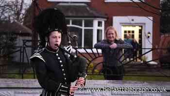 12-year-old piper leaves healthcare worker in tears with doorstep performance