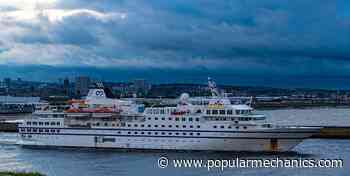 Naval Patrol Boat Takes on Cruise Ship. Loses Real Bad.
