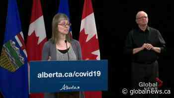 Hinshaw says it’s possible more cases will come from McKenzie Towne in Calgary