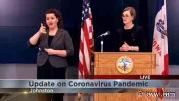 Gov. Reynolds extends closure of schools, non-essential businesses and medical procedures through April 30 - kwwl.com