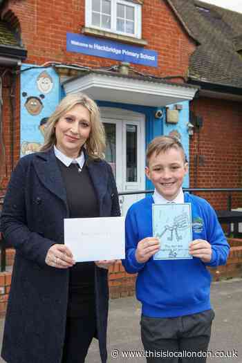 Hackbridge Primary school student wins Barratt London art competition