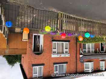 Neighbours create a 101 birthday to remember during lockdown