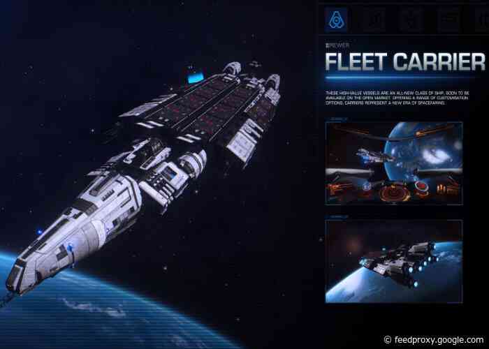 Elite Dangerous Fleet Carrier expansion details confirmed by Frontier
